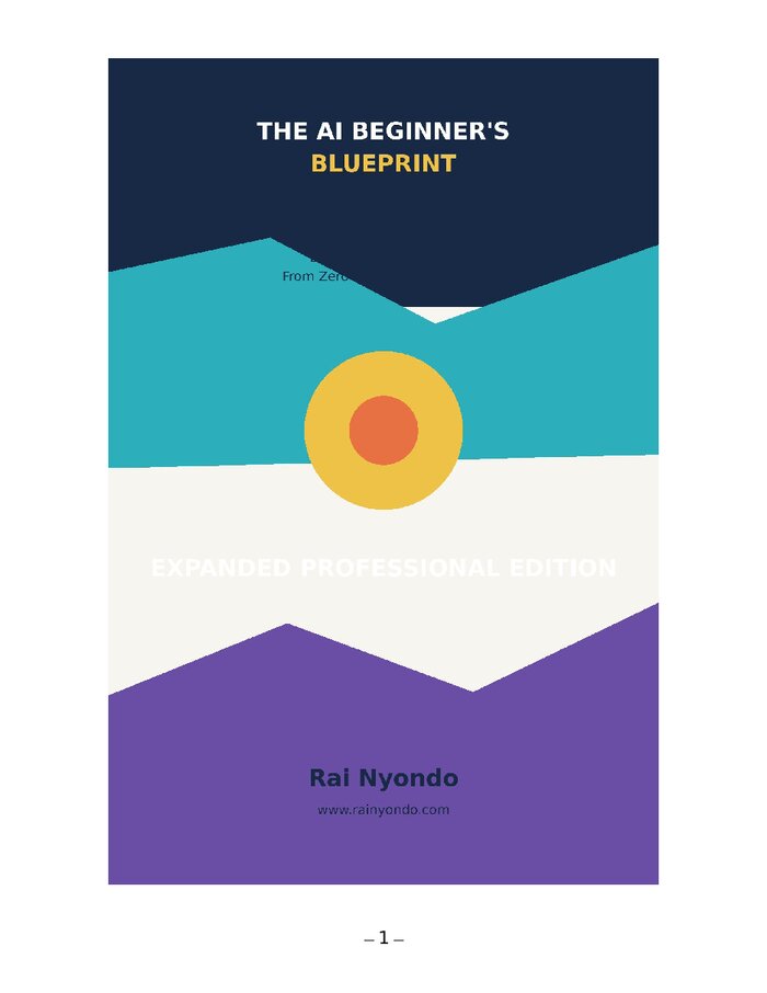 THE AI BEGINNERS BLUEPRINT