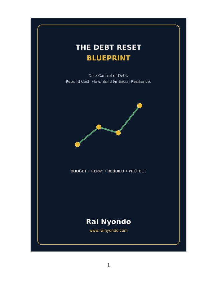 THE DEBT RESET BLUEPRINT