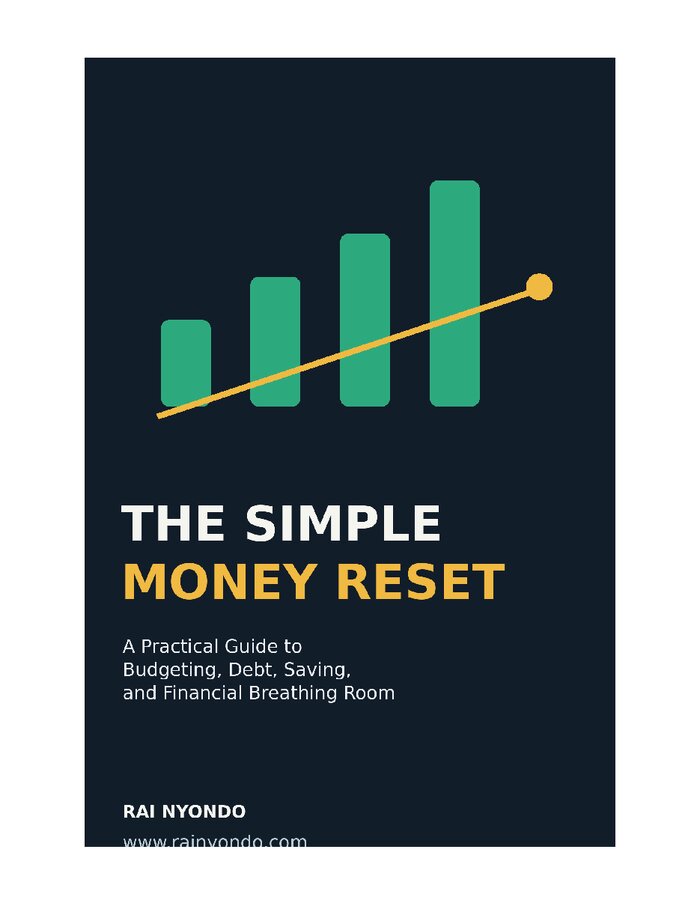 The Simple Money Reset